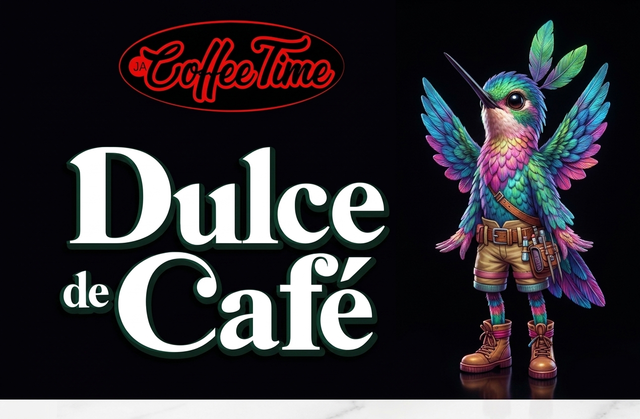 Ilustración Dulce de Café de Coffee Time